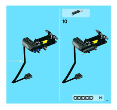 LEGO 8049 instructions page 49 – build guide