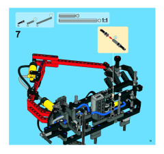 LEGO 8049 instructions page 51 – build guide
