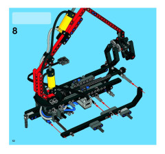 LEGO 8049 instructions page 52 – build guide