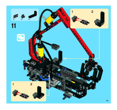 LEGO 8049 instructions page 55 – build guide
