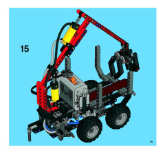 LEGO 8049 instructions page 59 – build guide
