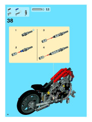 LEGO 8051 instructions page 38 – build guide