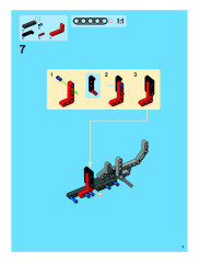 LEGO 8051 instructions page 5 – build guide