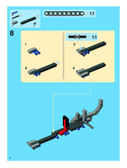 LEGO 8051 instructions page 6 – build guide