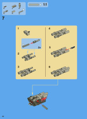 LEGO 8051 instructions page 44 – build guide