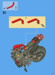 LEGO 8051 instructions page 47 – build guide