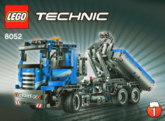 LEGO 8052 instructions page 1 – build guide