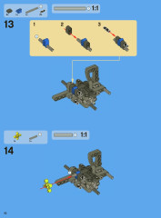 LEGO 8052 instructions page 10 – build guide