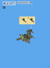 LEGO 8052 instructions page 11 – build guide