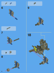 LEGO 8052 instructions page 14 – build guide
