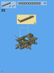 LEGO 8052 instructions page 18 – build guide