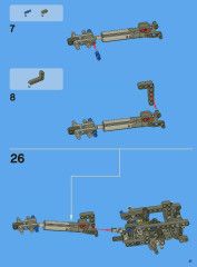 LEGO 8052 instructions page 21 – build guide