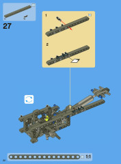 LEGO 8052 instructions page 22 – build guide