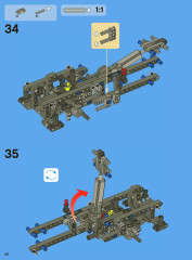 LEGO 8052 instructions page 26 – build guide