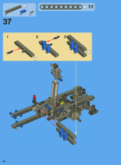 LEGO 8052 instructions page 28 – build guide