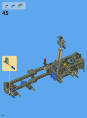 LEGO 8052 instructions page 36 – build guide