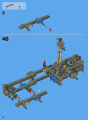 LEGO 8052 instructions page 38 – build guide