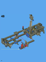 LEGO 8052 instructions page 42 – build guide