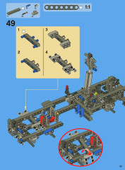 LEGO 8052 instructions page 43 – build guide