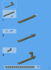 LEGO 8052 instructions page 47 – build guide
