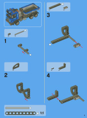 LEGO 8052 instructions page 5 – build guide