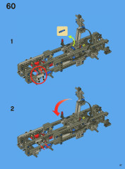 LEGO 8052 instructions page 57 – build guide