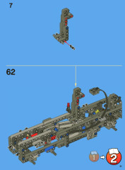 LEGO 8052 instructions page 61 – build guide