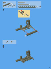 LEGO 8052 instructions page 7 – build guide