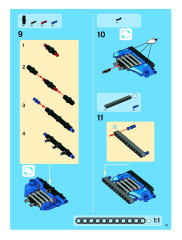 LEGO 8052 instructions page 21 – build guide
