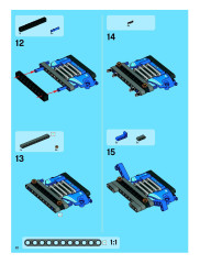 LEGO 8052 instructions page 22 – build guide