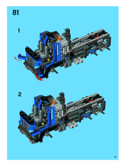 LEGO 8052 instructions page 25 – build guide