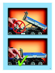 LEGO 8052 instructions page 61 – build guide