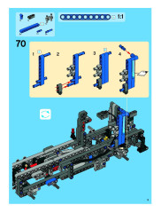 LEGO 8052 instructions page 9 – build guide
