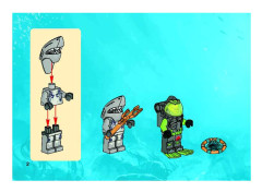 LEGO 8057 instructions page 2 – build guide