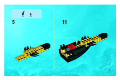 LEGO 8058 instructions page 11 – build guide