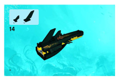 LEGO 8058 instructions page 14 – build guide