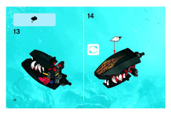 LEGO 8058 instructions page 28 – build guide