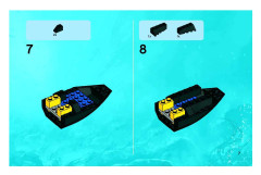 LEGO 8058 instructions page 7 – build guide