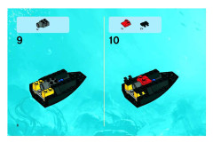 LEGO 8058 instructions page 8 – build guide