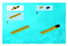 LEGO 8058 instructions page 9 – build guide