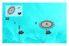 LEGO 8059 instructions page 38 – build guide