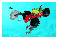 LEGO 8059 instructions page 41 – build guide