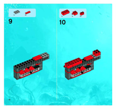 LEGO 8060 instructions page 10 – build guide