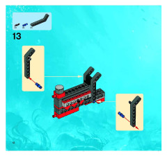LEGO 8060 instructions page 12 – build guide