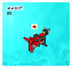 LEGO 8060 instructions page 17 – build guide