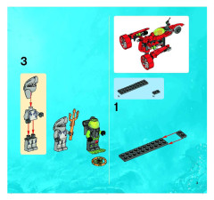 LEGO 8060 instructions page 3 – build guide