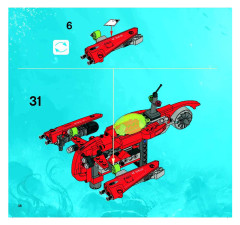 LEGO 8060 instructions page 38 – build guide