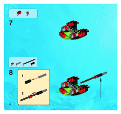 LEGO 8061 instructions page 10 – build guide