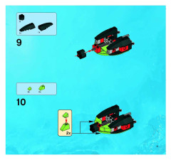 LEGO 8061 instructions page 11 – build guide