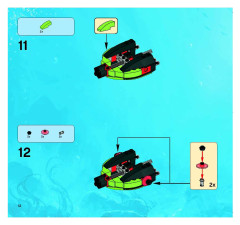 LEGO 8061 instructions page 12 – build guide